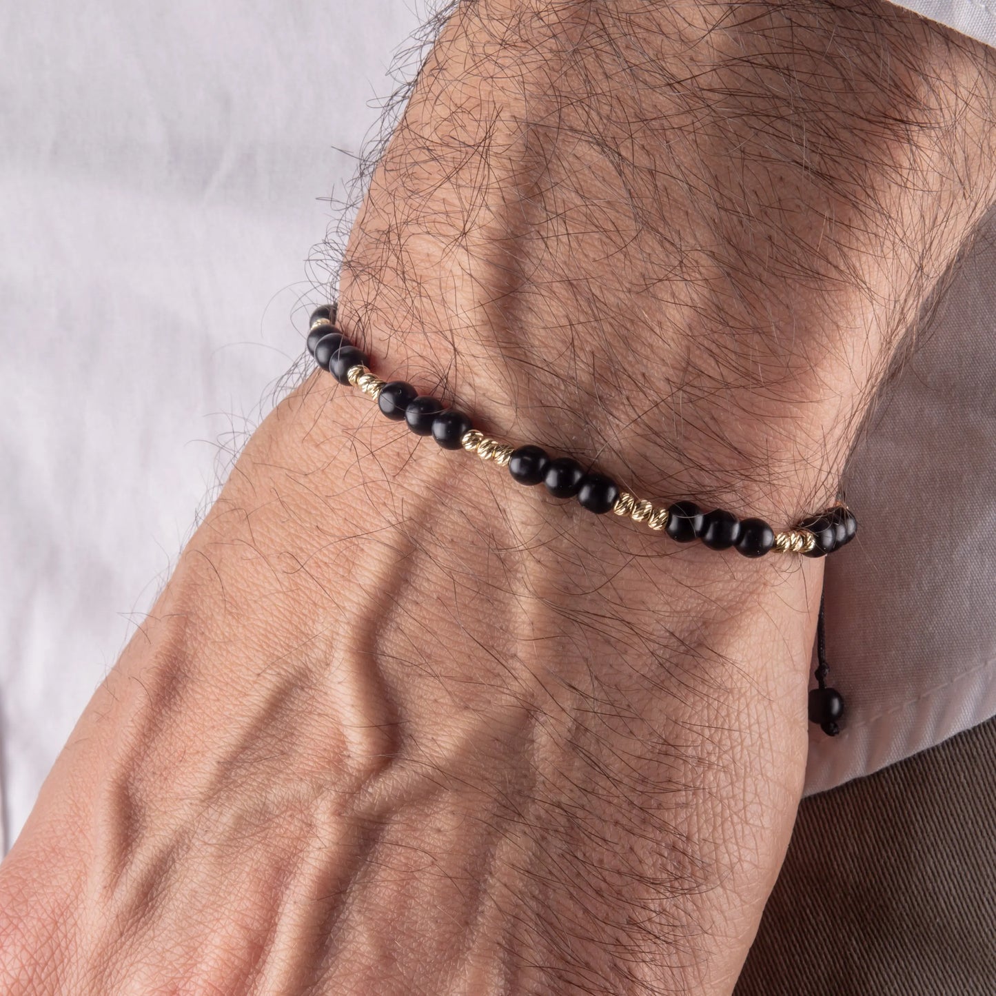 Bratara de aur de 14k  cu snur My Store