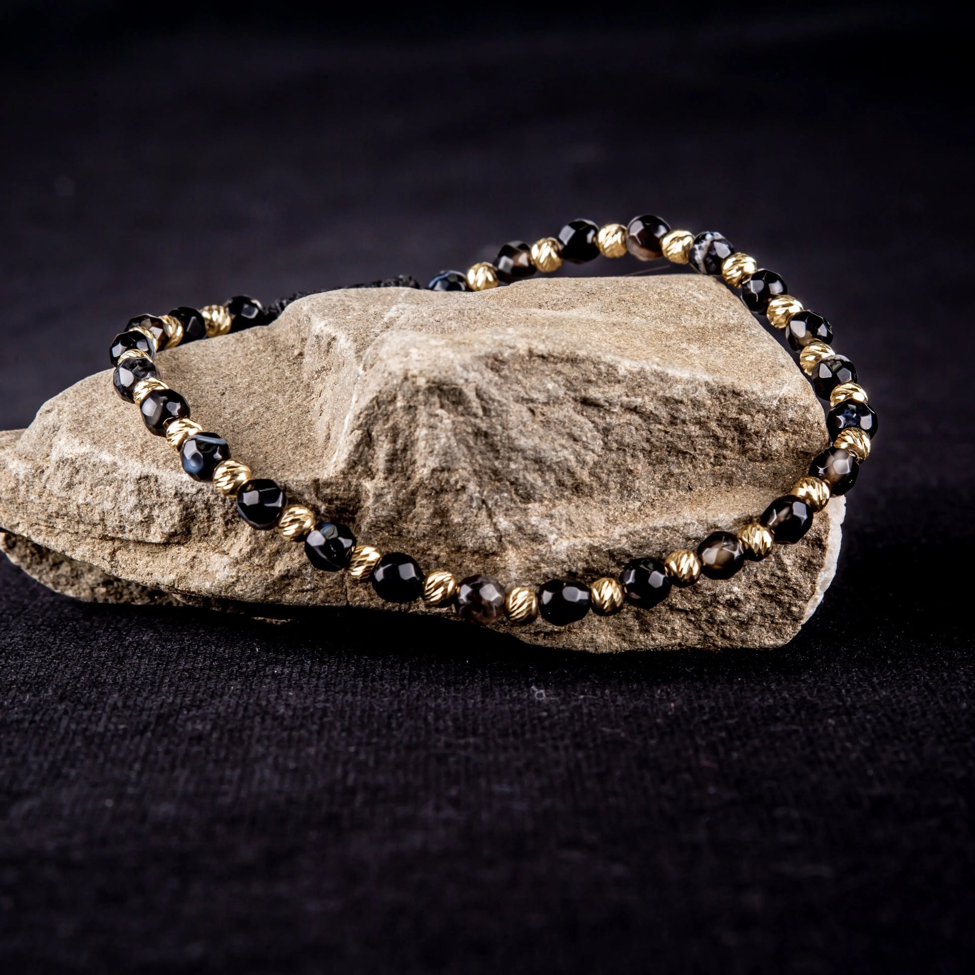 Bratara cu snur de aur 14 k GoldCraft