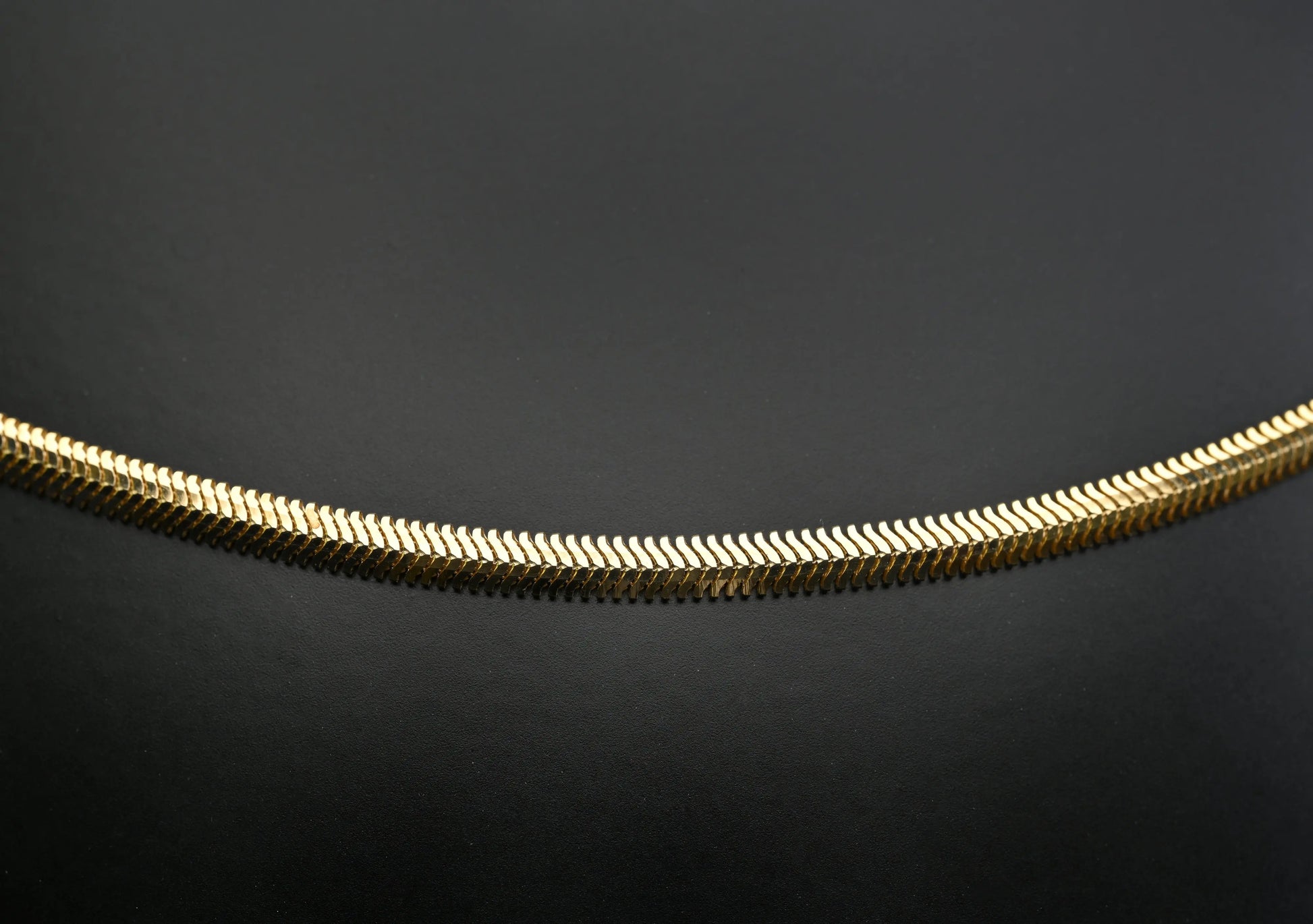 Minimalist 14K Solid Gold Snake Chain | Luxury Everyday Necklace GoldCraft