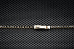 14K Solid Gold Tennis Black Stones Necklace | Premium Luxury Fine Jewelry GoldCraft