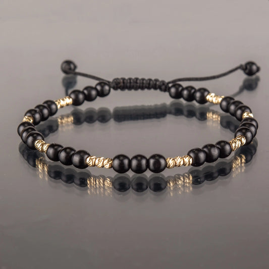 Bratara de aur de 14k  cu snur My Store