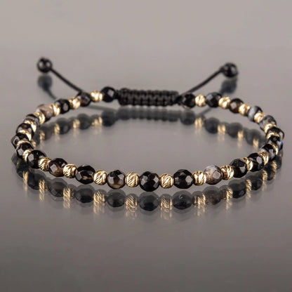 Bratara cu snur de aur 14 k GoldCraft