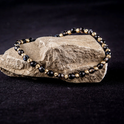 Bratara cu snur de aur 14 k GoldCraft