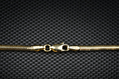 Minimalist 14K Solid Gold Snake Chain | Luxury Everyday Necklace GoldCraft